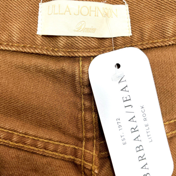 Ulla Johnson NWT The Agnes High Waist Jean Straight-Leg in Umber 29 - Picture 12 of 15